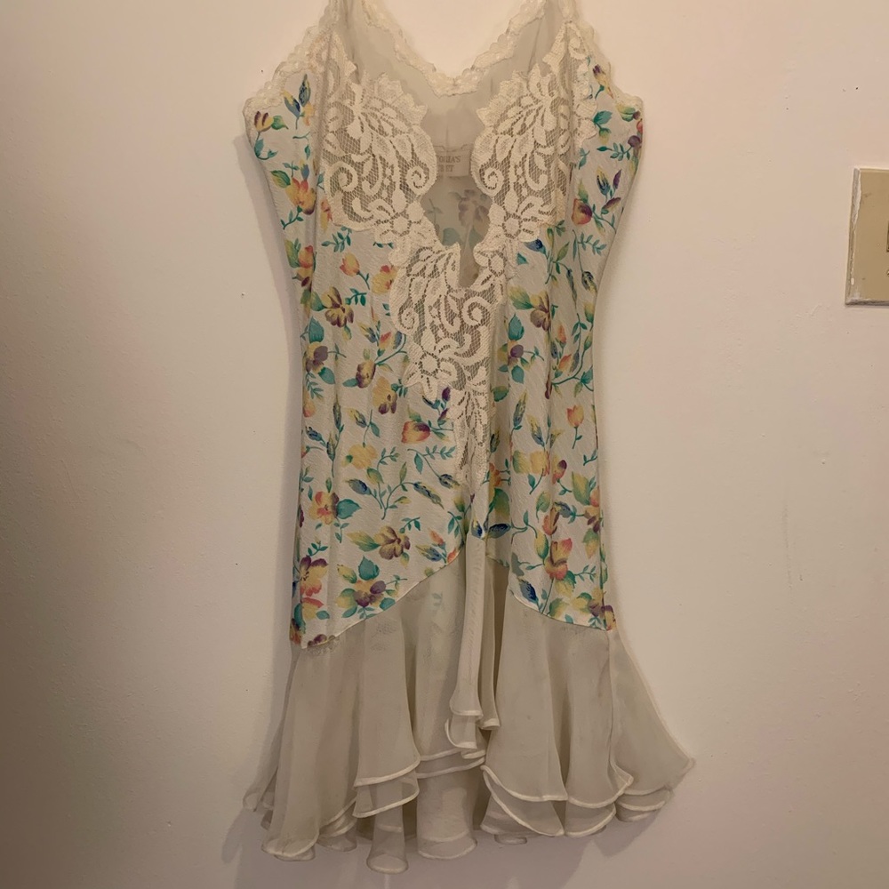 Vintage Victoria’s Secret lingerie lace dress S